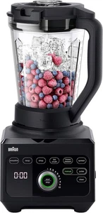 Standmixer Schwarz Zerkleinerer Edelstahl 1600W 2L - Braun PowerBlend 9 JB9040BK - Bild 1 von 6