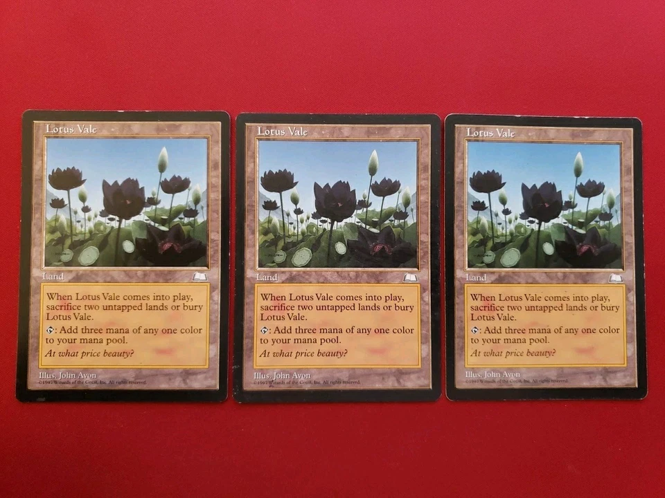 Lotus Vale ×1 Weatherlight #165 MtG (3 Available When Listed) - Image 1 of 3