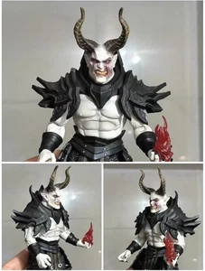 1/12 Legiones Míticas Pintadas Ajuste Cabeza de Señor Demonio Esculpido SIN Figura - Imagen 1 de 3