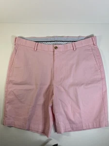 Peter Millar Chino Shorts Pima Cotton Mens Sz 36 Flat Front Golf 8.5” Ins. EUC - Picture 1 of 8