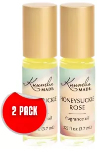 Kuumba Made Honeysuckle Rose Fragrance Oil 0.125 fl.oz. - 2 PACK - Picture 1 of 2