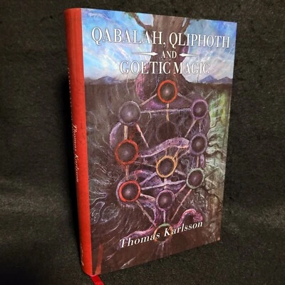Qabalah, Qliphoth and Goetic Magic by Thomas Karlssson Hardcover 2024 - Imagem 1 de 4