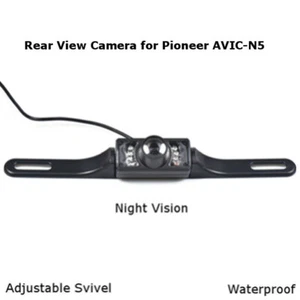 New Rear View Camera Backup License Plate Night for Pioneer AVIC-N5 AVICN5 - Picture 1 of 2