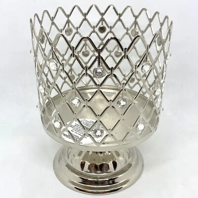 BATH & BODY WORKS PEDESTAL GEMAS CON CABLE GRANDE 3 MECHAS CANDELABRO FUNDA 14,5 OZ Foto 1 de 4