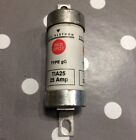 Red spot BS88 industrial HBC fuse, 25A. Part № TIA25. by GEC ALSTOM