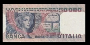 1980 BANCA D' ITALIA 50,000 LIRE ITALY Replacement Series **Z** (EF+ ) <P-107c*> - Picture 1 of 2