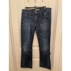 Joe's Jeans Women W33 Long Blue The Rocker Bootcut Denim BOOTCUT JAPENESE DENIM - Picture 1 of 18