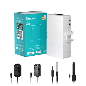 SONFF TH Origin 16A/20A Smart Switch Temperatur- und Feuchtigkeitsüberwachungssensor - Bild 1 von 27