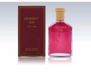 Fine Perfumery Men's Perfume - Laghmani's Oud Red Pour Homme 100ml EDT - Picture 1 of 1