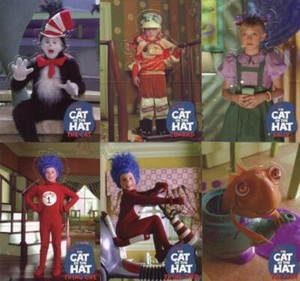 Cat in the Hat Movie Die Cut Chase Card Set DC1 thru DC6 Comic Images 2003
