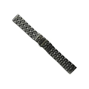 12-24mm 316L Solid Stainless Steel Watch Band Bracelet Strap w Butterfly Buckle - Picture 1 of 29