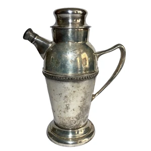 Vintage Silber Teller Cocktail Shaker Middletown Silberbesteck Martini - Bild 1 von 13