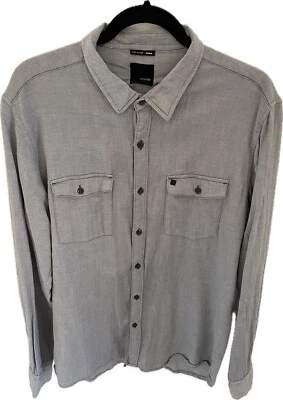 Camisa KR3W Abotonada Vintage 2009 PARA HOMBRES MEDIANA Excelente Estado Foto 1 de 4