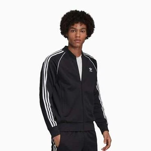 adidas Originals Men's Adicolor Classics SST Track Jacket | Classic Retro Zip-Up - Picture 1 of 7
