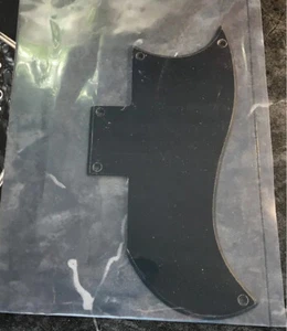 Golpeador negro brillante de una sola capa hecho en EE. UU. para la era 2015 Epiphone Tony Iommi - Imagen 1 de 6