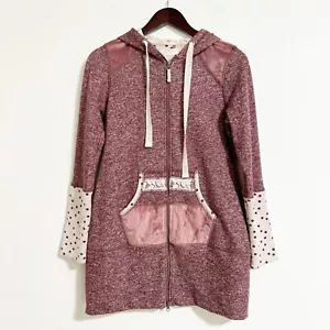 Evy’s Tree Rosie Zip Front Hoodie Jacket Size Small - Picture 1 of 12