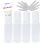 4 Pack 70ml Bottles Universal Compatible for Epson Ecotank Empty 502 522 Ink