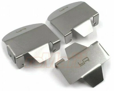 Yeah Racing Steel Diff Protector Skid Plate Set - For Traxxas TRX-6 TRX4-076 - Image 1 of 3