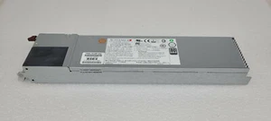 Fuente de alimentación de servidor Supermicro PWS-1K28P-SQ 1280W intercambio en caliente 1U fuente de alimentación súper silenciosa - Imagen 1 de 1
