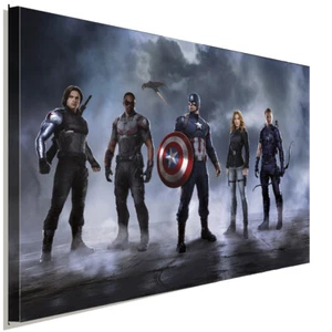 Marvel Helden Leinwandbild AK ART Kunstdruck Mehrfarbig Wandbild Wanddeko XXL - Bild 1 von 3