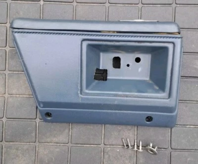 Chevrolet Caprice 1977-1990 panel puerta trasera izquierda reposabrazos reposabrazos almohadilla azul Foto 1 de 4