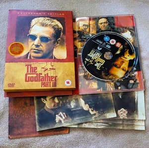 The Godfather: Part III DVD, With Mafia Phrasebook & Postcards, Region 2, Import - Picture 1 of 3