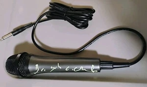 DR. JOHN COOPER CLARKE LEGEND PUNK POET SIGNED AUTOGRAPH MICROPHONE ๐ค PROOF PIC - Picture 1 of 3
