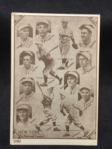 1975 Sport Hobbyist Team Card - New York NL #SH80