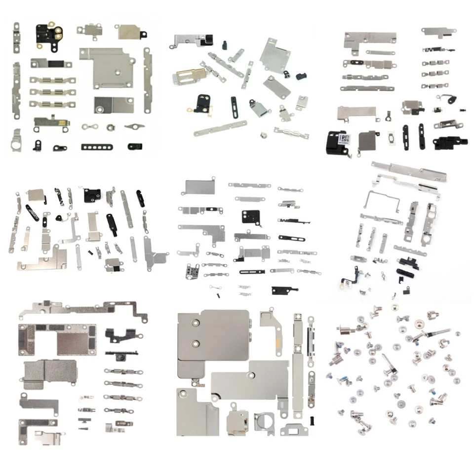 Brackets & Screws Set For iPhone 6 7 8 XS XR 11 12 13 14 15 Pro Max Mini Plus - Image 1 of 1