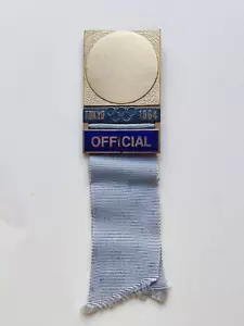 *Distintivo ufficiale Giappone Tokyo 1964 XVIII Olimpiadi estive - Foto 1 di 2
