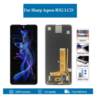 OLED For Sharp Aquos R5G LCD Display SH-51A SHG01 SH-R50 Touch Panel Digitizer  - Image 1 of 2