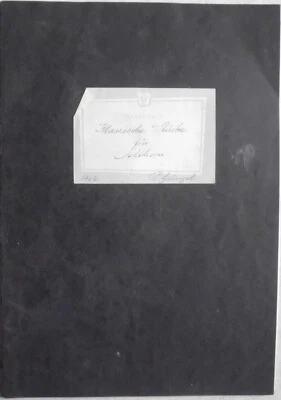 Noten: Klassische Stücke für Althorn - Es Horn. Handgeschrieben, 14 Seiten. - Bild 1 von 2