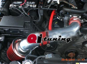 RED 2pc Air Intake Kit & Filter Set For 2007-2011 Jeep Wrangler 3.8L V6 - Picture 1 of 1