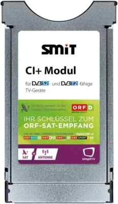 ORF SMIT CI+ Modul DVB-T2/​DVB-S2 Strong + simpli​TV Kombi-Modul Cardless - Bild 1 von 2