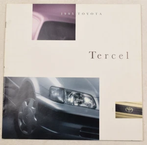 1995 TOYOTA TERCEL SALES BROCHURE - Picture 1 of 2