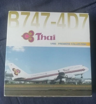 Dragon Wings   1:400 Scale -  Thai Airways 747-4D7  -  55395 - Image 1 of 2