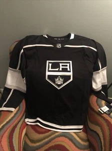 Adidas Los Angeles Kings NHL Authentic Schwarz Trikot Neu mit Etikett Größe 52 Herren » - Bild 1 von 9