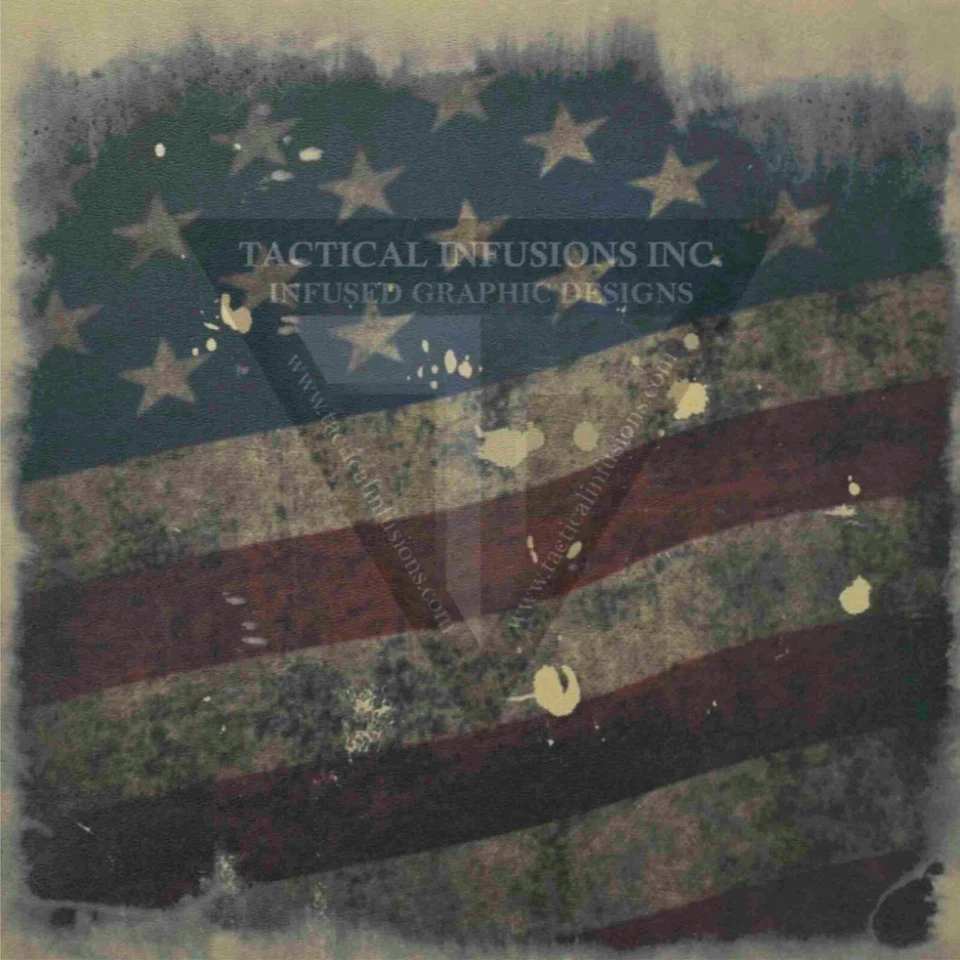 Kydex infundido vieja gloria estrellas completas en bronceado 7 7/8 x 7 7/8"  Foto 1 de 1