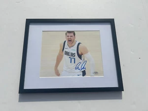 Luka Doncic Los Angeles Lakers Mavs signed handsigniert gerahmt Foto PSA/DNA - Bild 1 von 1