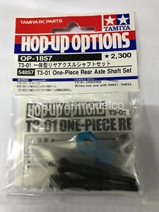 Tamiya 54857 RC T3-01 Chasis Una Pieza Rueda Trasera Eje Eje Conjunto Opción Piezas - Imagen 1 de 1