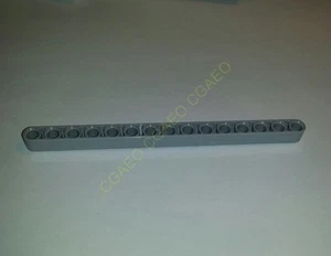 1 x Lego 32278 Technic, Liftarm 1 x 15 Thick (light bluish gray) - Imagen 1 de 1