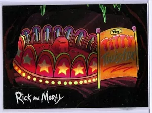 Cryptozoic Rick and Morty Anatomy Park #AP18 Titty Twister Chase Card - Picture 1 of 1