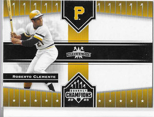 2005 DONRUSS CHAMPIONS ROBERTO CLEMENTE CARD