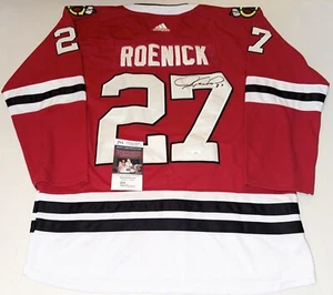 Jeremy Roenick signed Chicago Blackhawks jersey autographed JSA - Picture 1 of 5