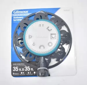 Gilmour 8 Pattern Stationary Sprinkler Heavy Duty 1225 Sq ft Coverage 290674 - Picture 1 of 7