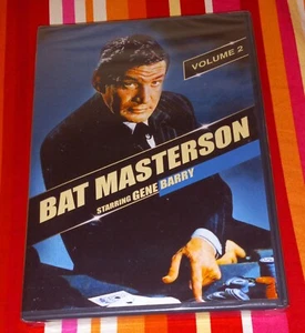 Bat Masterson - Volume 2 (DVD, 2012, 2 Disc Set)- Gene Barry - BRAND NEW SEALED - Picture 1 of 2