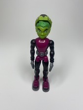 Marvel DC Teen Titan “Beast Boy” BANDAI Action Figure 2003 5” Flip Up Helmet