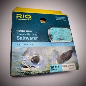 Tropical Series All Purpose Saltwater Fly Fishing Line WF10F Aqua/Sand 100ft - Picture 1 of 1