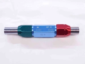 .6883 & .6888 CL X PIN PLUG GAGE GO NO GO .6875 +.0008 11/16 17.483 mm MCG3078 - Picture 1 of 1