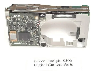 Placa de sistema con marco principal para cámara Nikon Coolpix S500 - Piezas de repuesto Foto 1 de 2